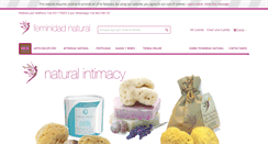 Desktop Screenshot of feminidad-natural.com