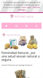 Mobile Screenshot of feminidad-natural.com